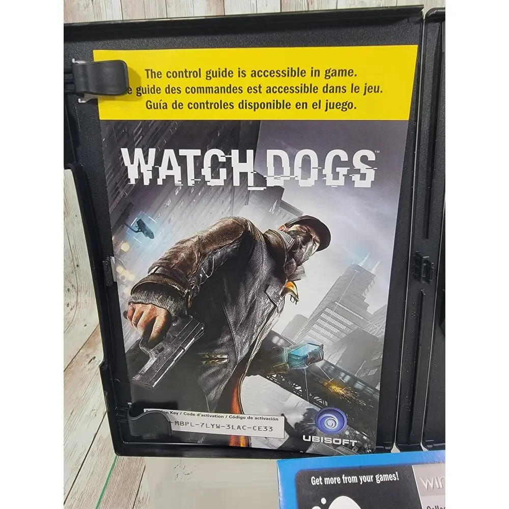 Watch Dogs PC Action/Adventure Game 3 Disc COMPLETE W/ Manual